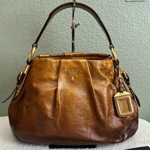 Authentic Prelove Prada Vernice Sfumata Bag